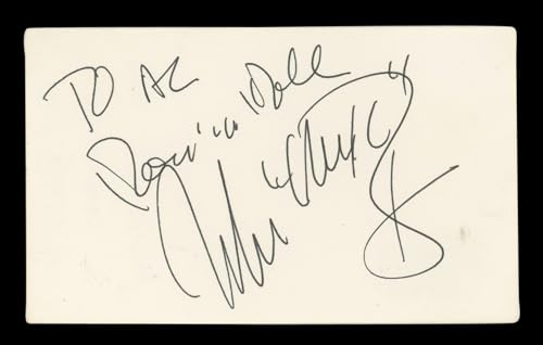 Jeff Baxter Musician "To Al, Rock n' Roll" Signed 3x5 Index Card BAS #AD70221