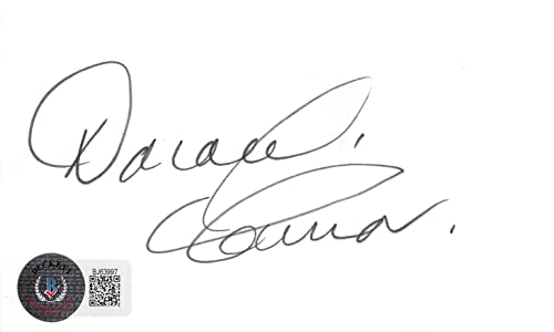 Donald O'Connor Singing in the Rain Authentic Signed 3x5 Index Card BAS #BJ63997