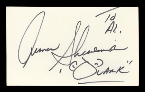 Armin Shimerman "To Al, Quark" Signed 3x5 Index Card Autographed BAS #BL96610