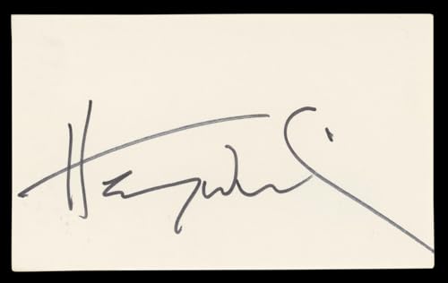 Henry Winkler Happy Days Authentic Signed 3x5 Index Card BAS #BL98552