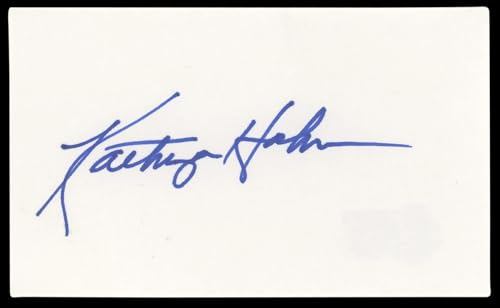 Kathryn Hahn Bad Moms Authentic Signed 3x5 Index Card Autographed BAS #BL98914