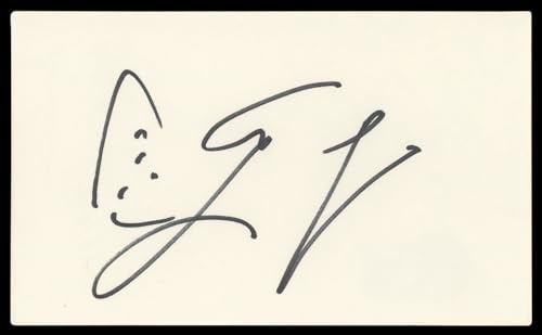 Jay Leno The Tonight Show Authentic Signed 3x5 Index Card BAS #BM56961