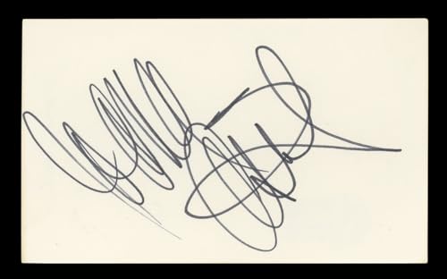 Joanna Cassidy Blade Runner Signed 3x5 Index Card Autographed BAS #AD70154