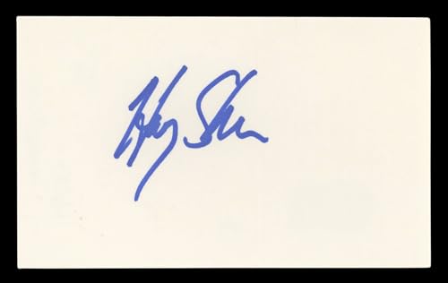Harry Shearer The Simpsons Authentic Signed 3x5 Index Card BAS #BL96933