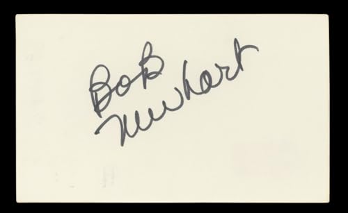 Bob Newhart The Big Bang Theory Authentic Signed 3x5 Index Card BAS #BL96467