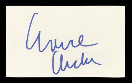 Anne Archer Fatal Attraction Authentic Signed 3x5 Index Card BAS #BL96926
