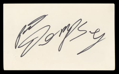 Patrick Dempsey Grey's Anatomy Authentic Signed 3x5 Index Card BAS #BL98498