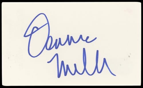 Dennis Miller Joe Dirt Authentic Signed 3x5 Index Card Autographed BAS #BN89122