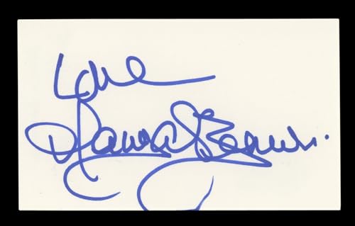 Marisa Berenson Cabaret "Love" Signed 3x5 Index Card Autographed BAS #AD70207