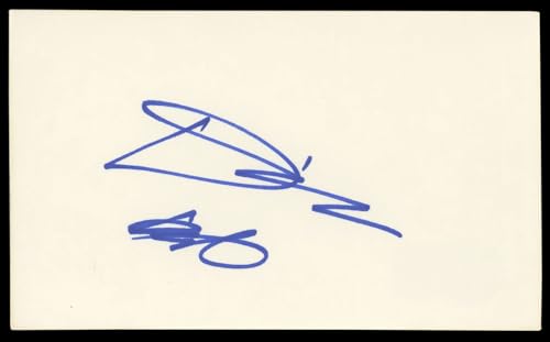Diane Keaton Annie Hall Authentic Signed 3x5 Index Card Autographed BAS #BM56971