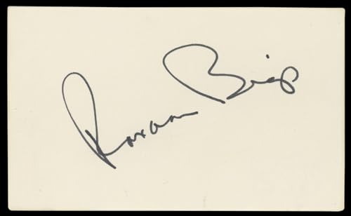 Roxann Biggs Star Trek Voyager Signed 3x5 Index Card Autographed BAS #BM57075