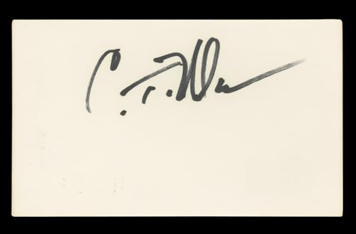 Craig T. Nelson Coach Authentic Signed 3x5 Index Card Autographed BAS #BL96463