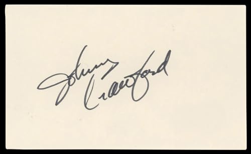Johnny Crawford The Rifleman Authentic Signed 3x5 Index Card BAS #BL98588