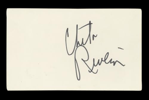 Chita Rivera Chicago Authentic Signed 3x5 Index Card Autographed BAS #AD70254