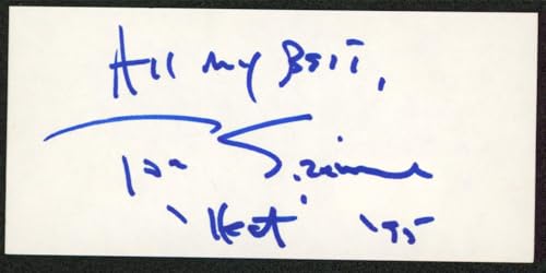 Tom Sizemore Saving Private Ryan Signed 2.25x5 Cut Signature BAS #AD70357