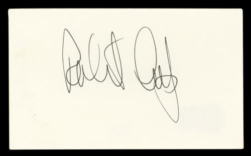Robert Culp I Spy Authentic Signed 3x5 Index Card Autographed BAS #BL96793