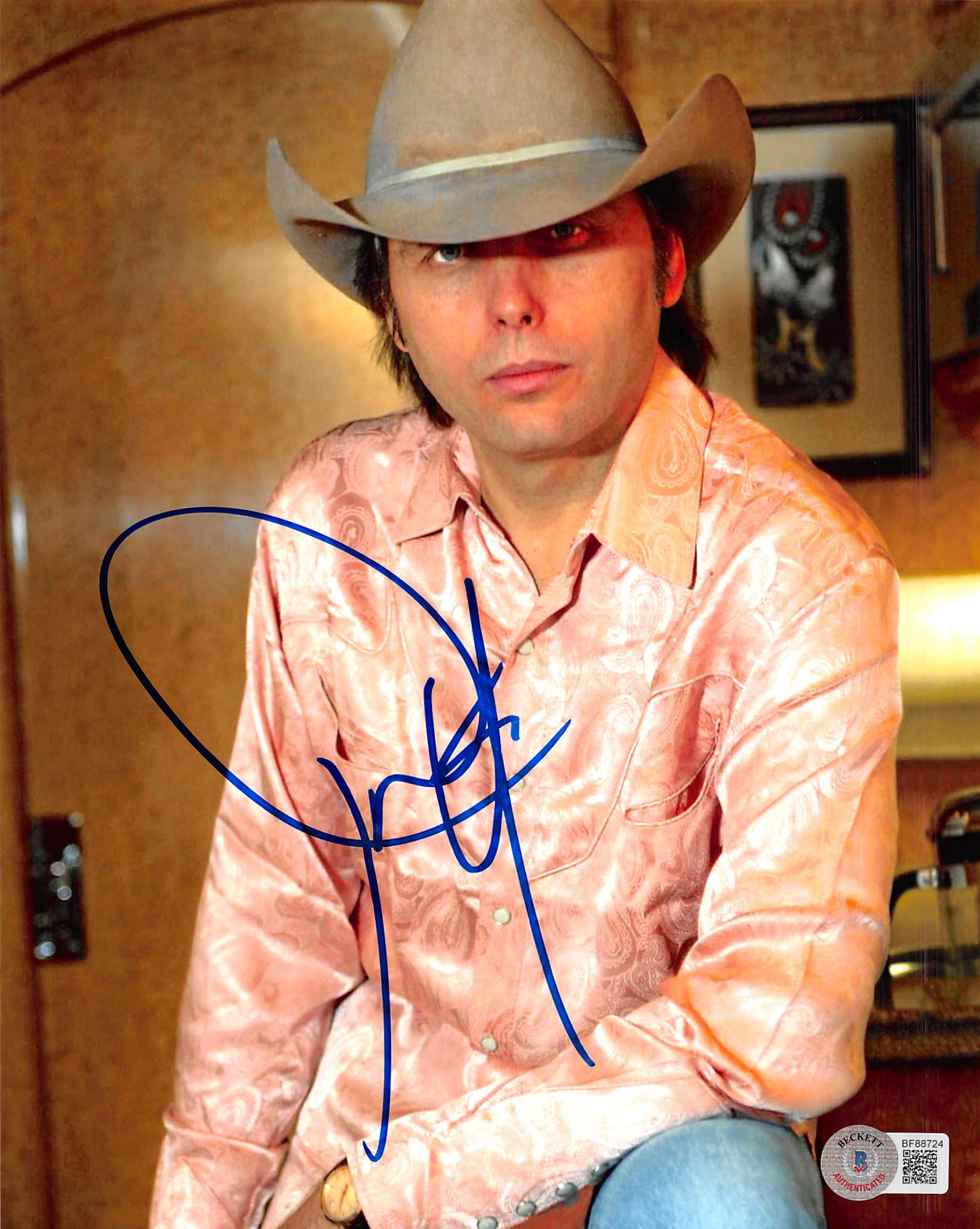 Dwight Yoakam Authentic Signed 8x10 Photo Autographed BAS #BF88724