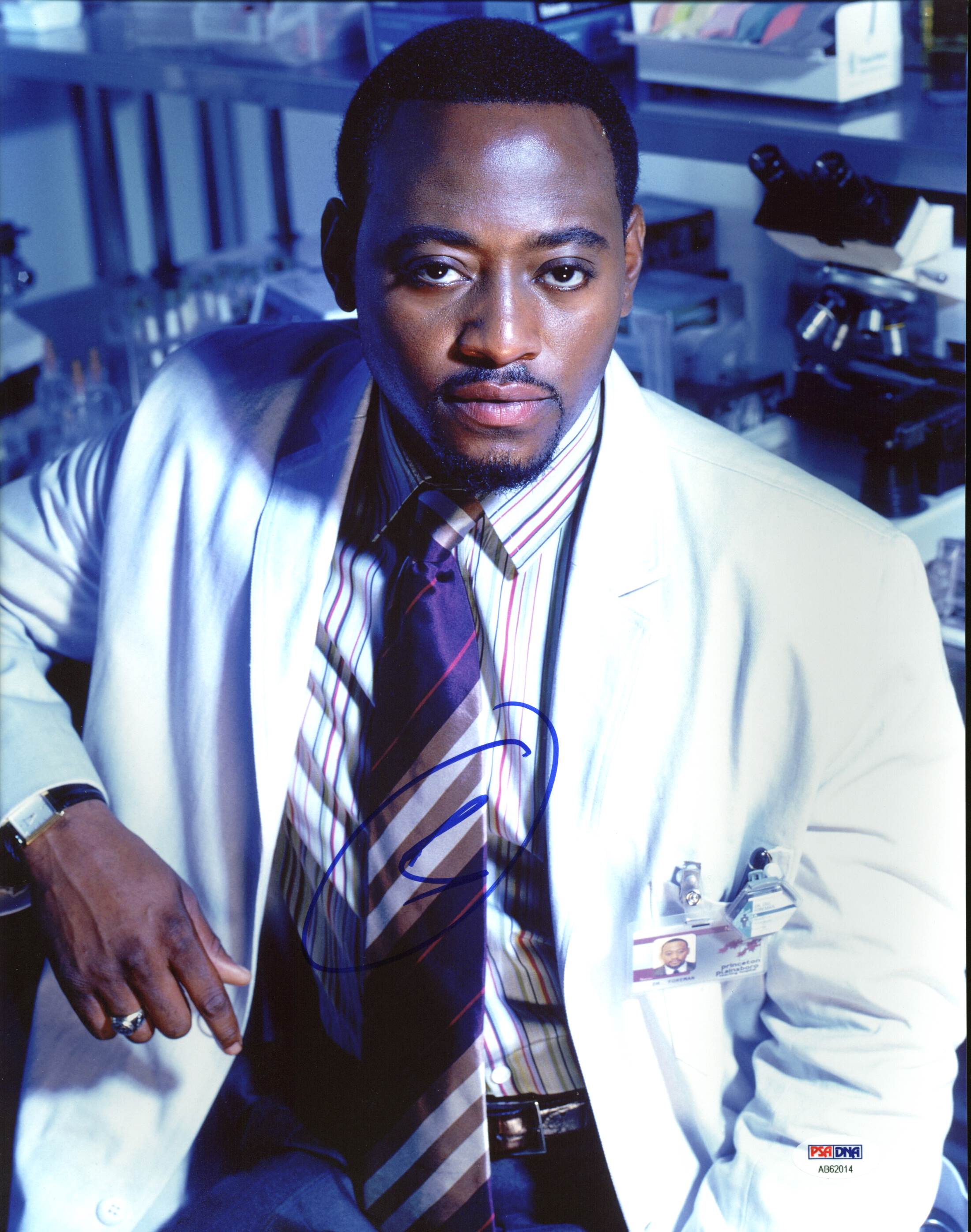 Omar Epps House Authentic Signed 11X14 Photo Autographed PSA/DNA #AB62014
