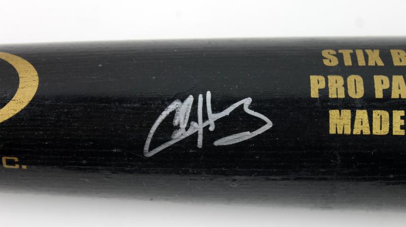 Yankees Chase Headley Authentic Signed Baseball Bat Easton PSA/DNA #X31559