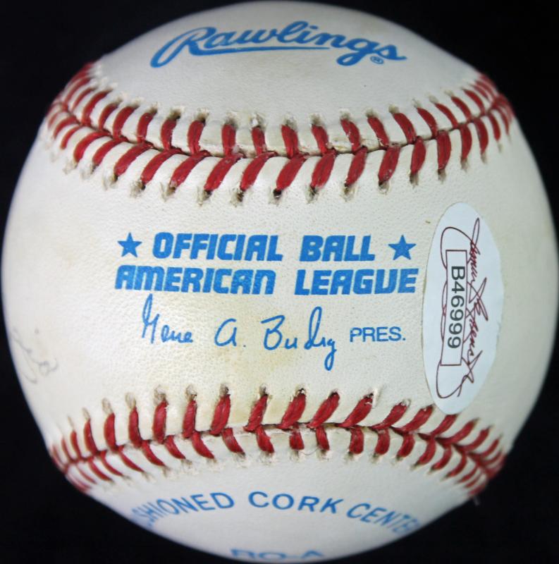Joe Dimaggio & Dom Dimaggio Signed Authentic Oal Baseball PSA/DNA #B46999