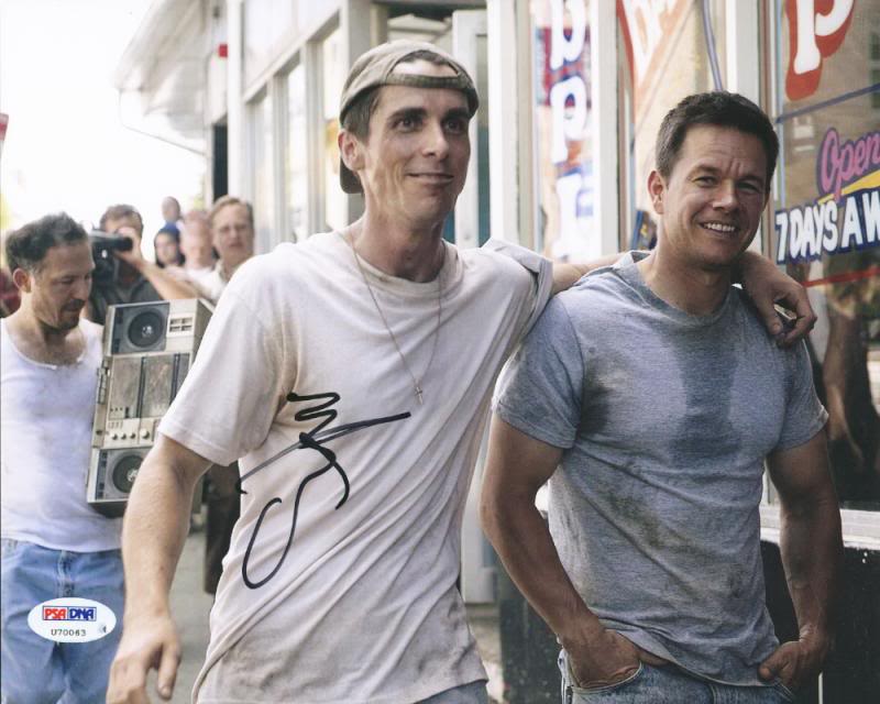 Mark Wahlberg The Fighter Signed Authentic 8X10 Photo PSA/DNA #U70063