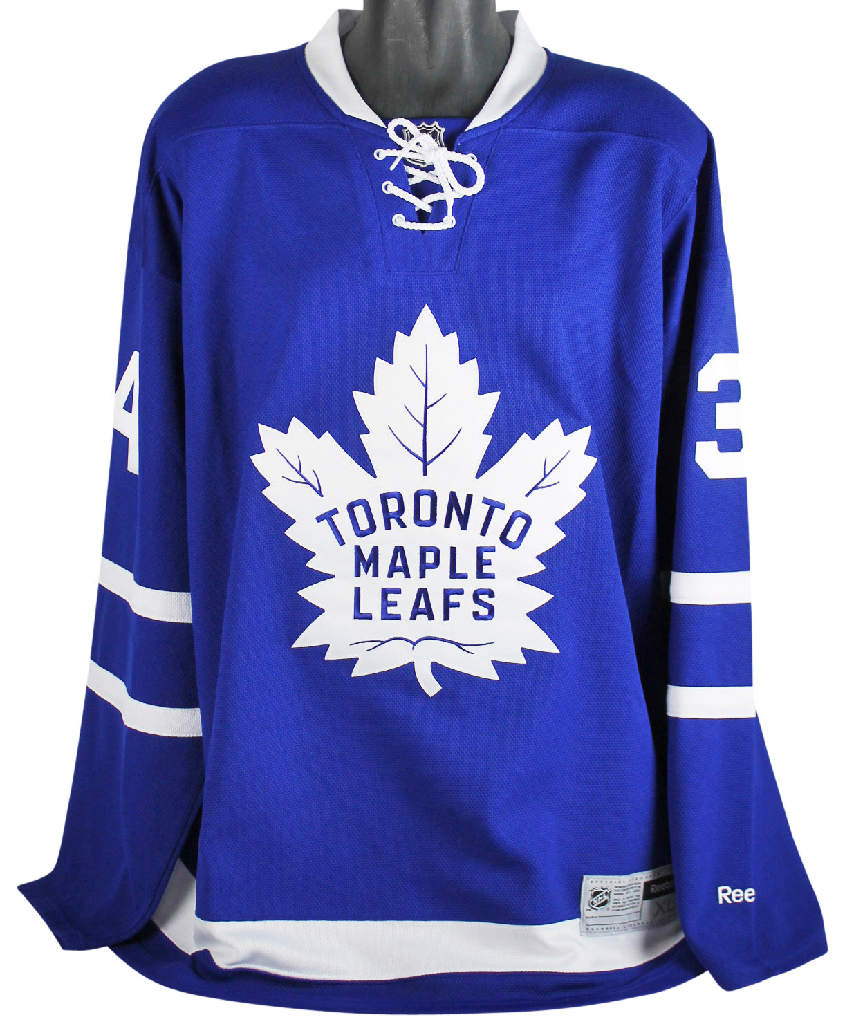 Maple Leafs Auston Matthews Authentic Signed Blue Reebok Jersey Fanatics