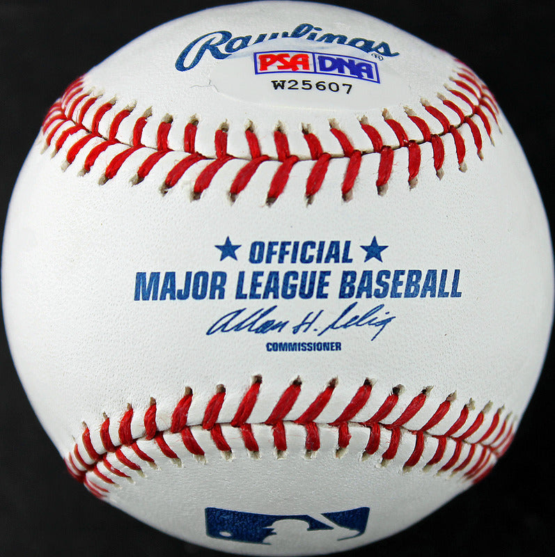 Dodgers Alex Guerrero Signed Authentic OML Baseball Autographed PSA/DNA #W25607