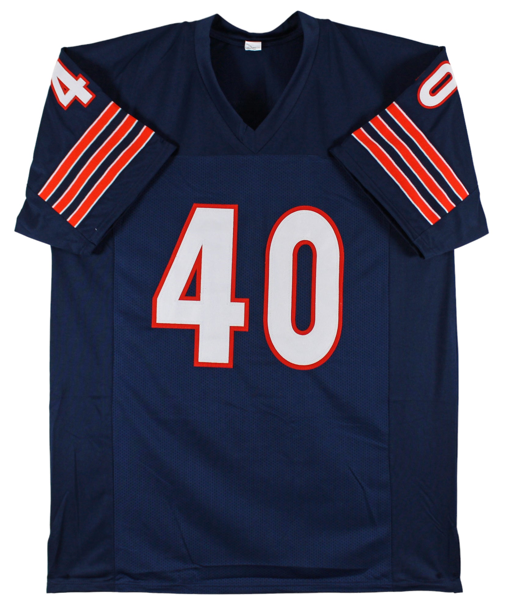Gale Sayers Authentic Signed Navy Blue Pro Style Jersey Autographed BAS #G45301