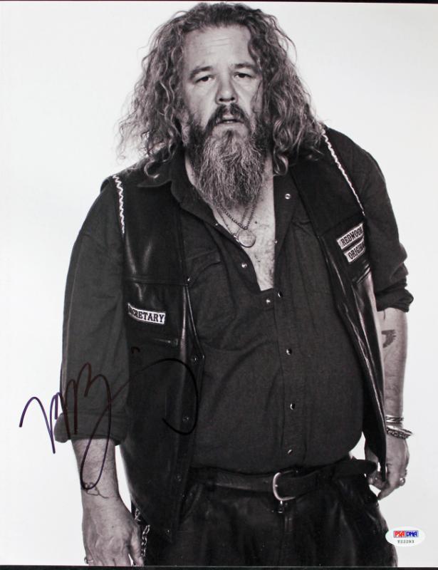 Mark Boone Junior Sons Of Anarchy Signed Authentic 11X14 Photo PSA/DNA #T22293
