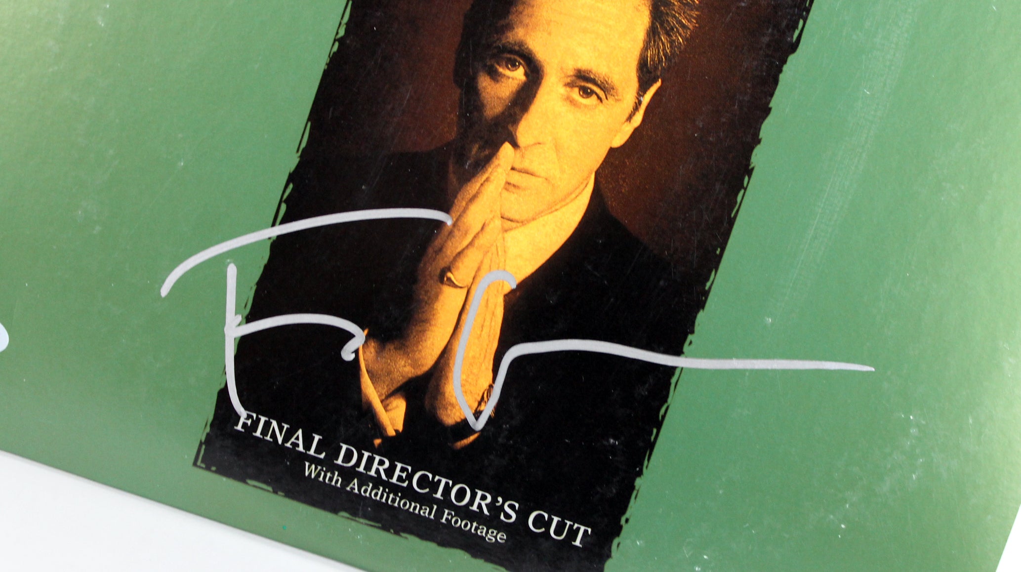 Francis Ford Coppola The Godfather III Authentic Signed Laser Disc BAS #B51805
