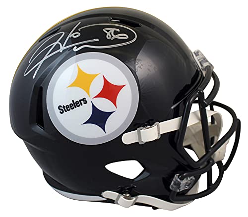 Steelers Hines Ward Authentic Signed Full Size Speed Rep Helmet BAS Witnessed