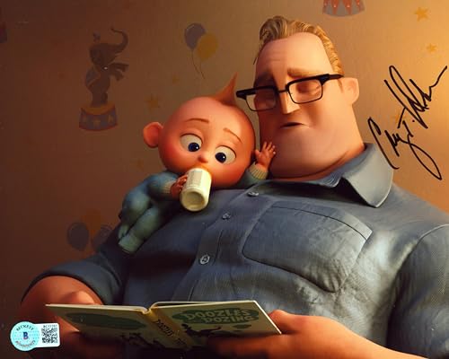Craig T. Nelson The Incredibles Authentic Signed 8x10 Photo BAS #BC13707