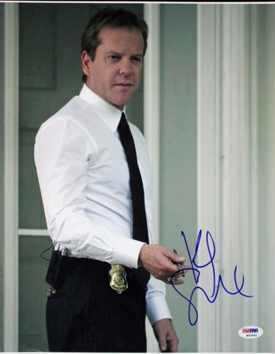 Kiefer Sutherland 24 Jack Bauer Signed Authentic 11X14 Photo PSA/DNA #K63181