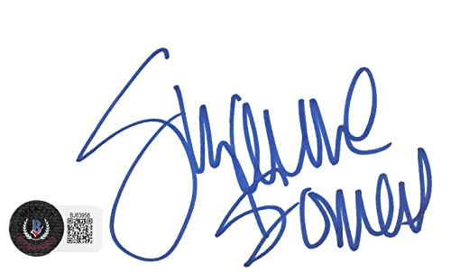 Suzanne Somers Three's Company Authentic Signed 3x5 Index Card BAS #BJ63956