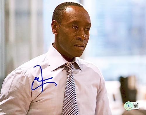 Don Cheadle Miles Ahead Authentic Signed 8x10 Photo Autographed BAS #BG79146