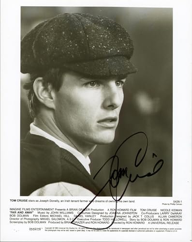 Tom Cruise Far and Away Authentic Signed 8x10 Photo Autographed BAS #AD64452