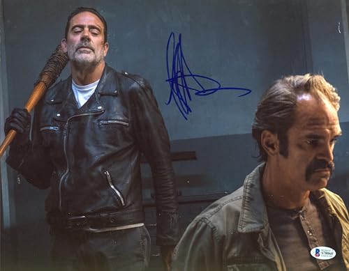 Jeffrey Dean Morgan The Walking Dead Authentic Signed 11x14 Photo BAS #S78060