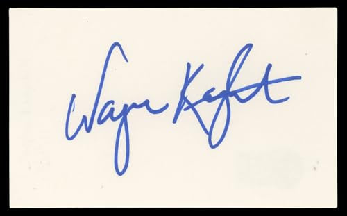 Wayne Knight Jurassic Park Authentic Signed 3x5 Index Card BAS #BN06431