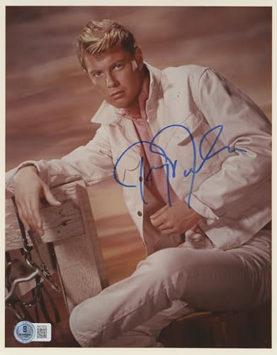 Troy Donahue A Summer Place Authentic Signed 8x10 Photo Autographed BAS #BN74339