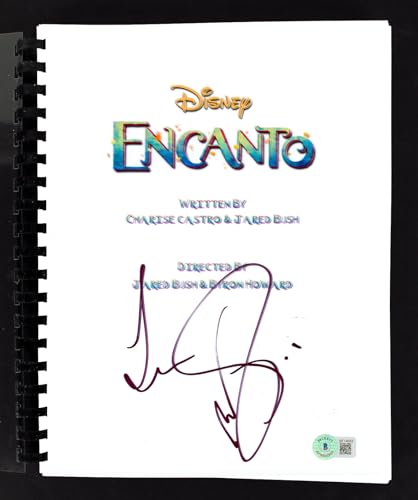 Wilmer Valderrama Encanto Authentic Signed Movie Script Autographed BAS #BF14655