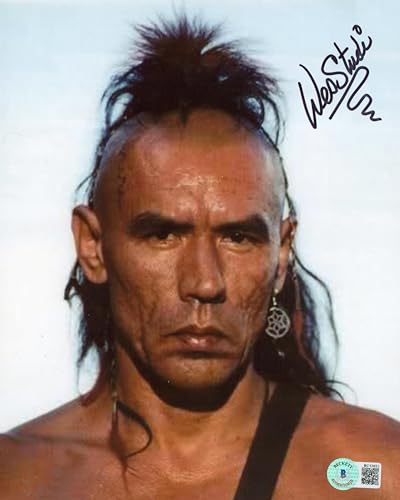 Wes Studi The Last of the Mohicans Authentic Signed 8x10 Photo BAS #BC13653