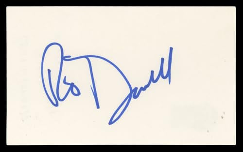 Rosie O'Donnell The View Authentic Signed 3x5 Index Card BAS #BN06509