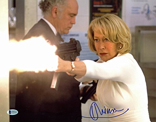 Helen Mirren Red Authentic Signed 11x14 Photo Autographed BAS #D78189