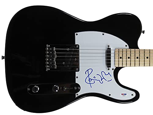 Ronnie Wood Rolling Stones Authentic Signed Black Electric Guitar PSA #S38367