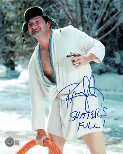 Randy Quaid Christmas Vacation "S******'s Full!" Signed 8x10 Photo BAS #BK88242