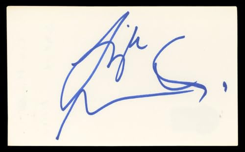 Liza Minnelli Cabaret Authentic Signed 3x5 Index Card Autographed BAS #BN06414