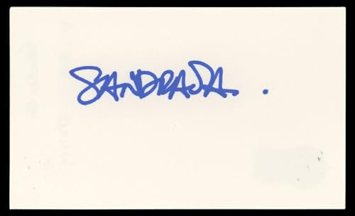Sandra Oh Grey's Anatomy Authentic Signed 3x5 Index Card BAS #BN06508
