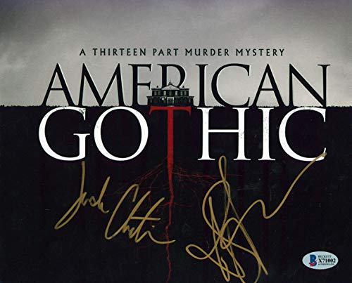 Justin Chatwin & Anthony Starr American Gothic Signed 8x10 Photo BAS #X71002