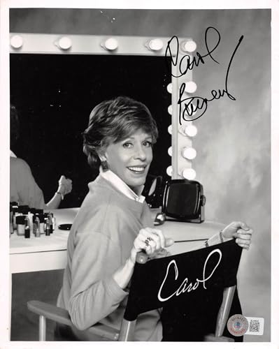 Carol Burnett The Carol Burnett Show Authentic Signed 8x10 Photo BAS #BL44642