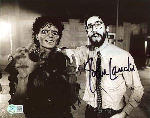 John Landis Thriller Authentic Signed 8x10 Photo Autographed BAS #BF06223